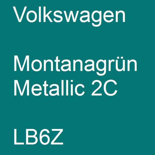 Volkswagen, Montanagrün Metallic 2C, LB6Z.